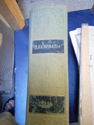 Prose giacomo leopardi - leopardi, volume