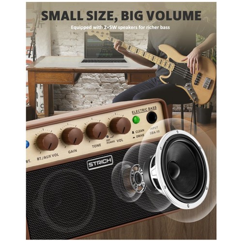 Amplificatore ricaricabile per