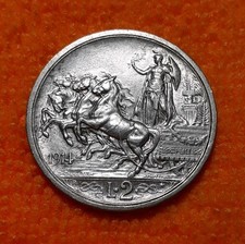 ITALIA REGNO V.E.III° 2 LIRE