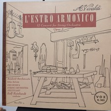 L Estro Armonico Vivaldi Cofanetto 3 Vinili LP 12 Concerti Per String Orchestra