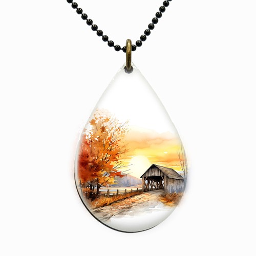 Collana ponte legno autunno - ponte,