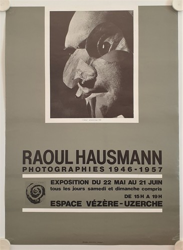 Affiche raoul hausmann - affiche,
