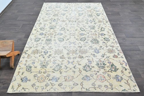 Tappeto vintage turco oushak - tappeto,