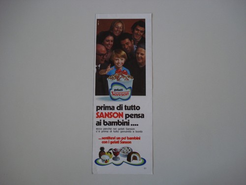 Advertising pubblicità 1971 - advertising,
