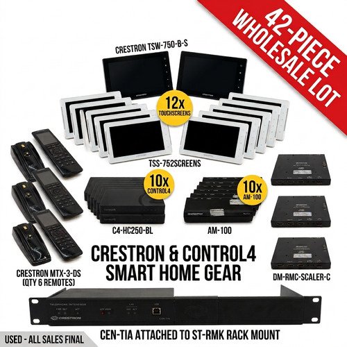Lotto all ingrosso - lotto, crestron