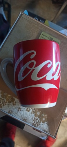 Coca cola tazza logo bianco - tazza,