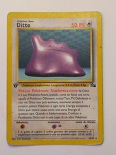 Pokemon Card Ditto, Fossil