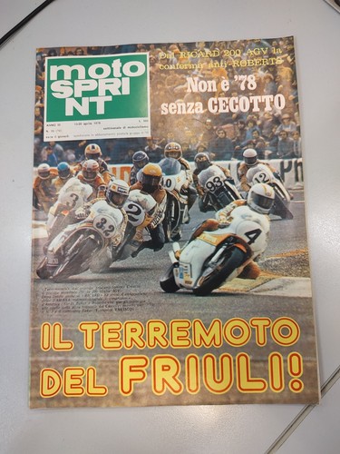 Moto sprint anno - moto, 15