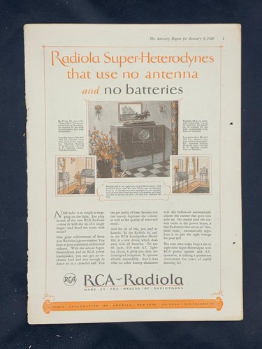 Pubblicità rivista 1926 - pubblicità,