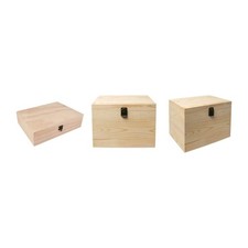 Scatola portaoggetti in legno