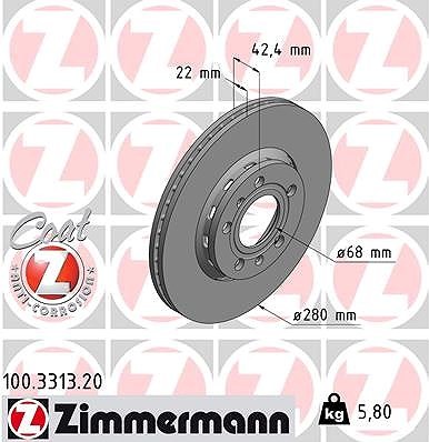 Dischi freno zimmermann asse - zimmermann,