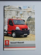 Brochure Camion Renault Mascott Lingua Italiana 04/2007