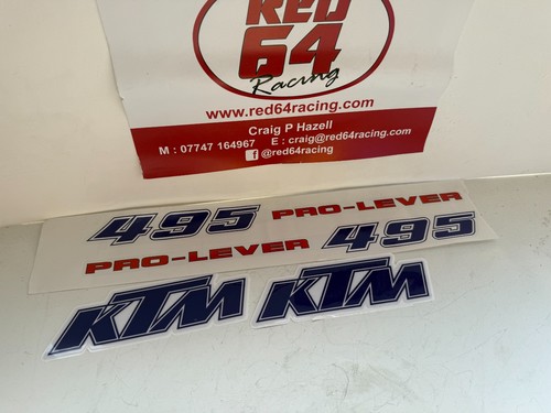 Kit decalcomanie adesivi ktm - kit,