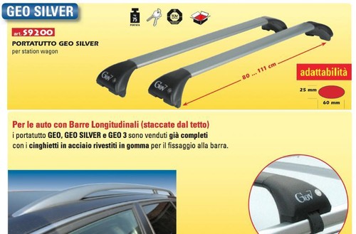 Barre portatutto alluminio - barre,