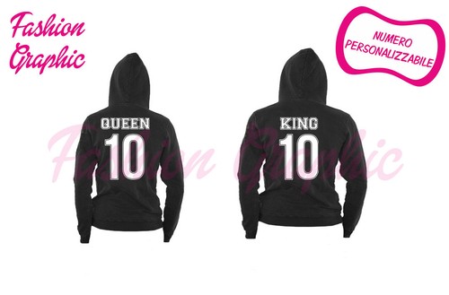 Coppia felpe cappuccio king - coppia,