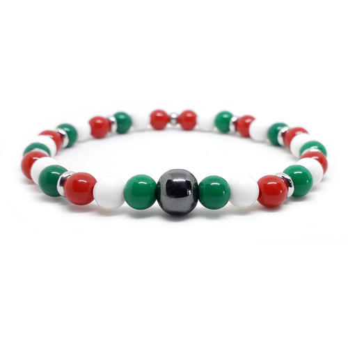 Bracciale italia ematite - italia,
