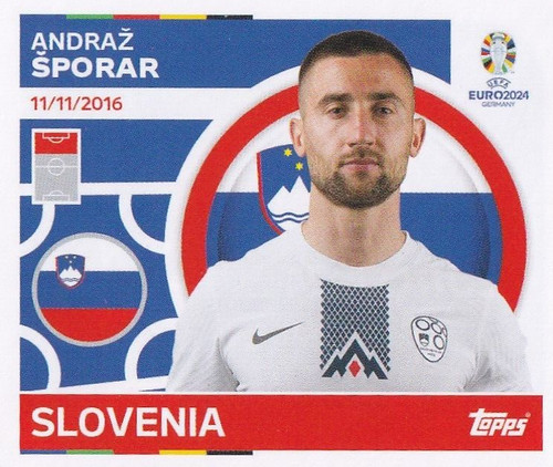 Adesivo topps uefa euro - topps,
