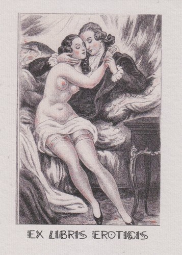 Libris bookplate erotico - libris,