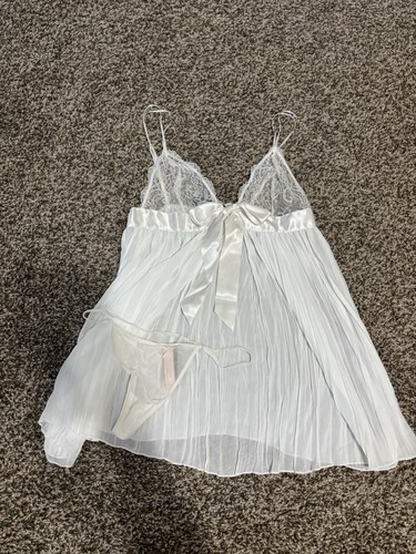Teddy bianco victoria secret - teddy,