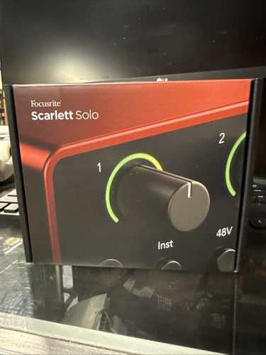 Focusrite scarlett solo - focusrite,