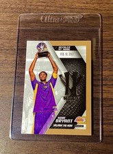 Kobe Bryant 2015-16 Panini Kobe Hero Villain #7 SP Gold Los Angeles Lakers Raro