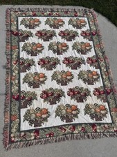 Coperta lancio arazzo vintage