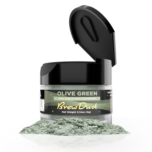 Polvere birra verde oliva - verde,