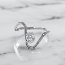 Fede nuziale in platino PT950