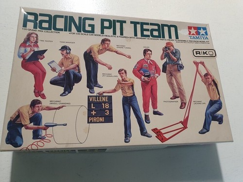Kit racing pit team f1 - 1/20,