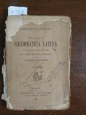 Piccola grammatica latina - grammatica,