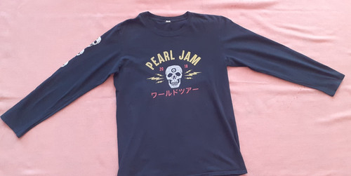 Shirt manica lunga pearl jam - t-shirt,