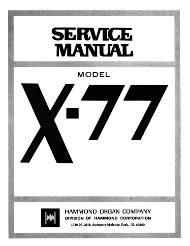 Hammond technical service - technical,