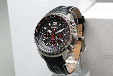 *TOP MINT/BOX* SEIKO PROSPEX V175-0CK0 Cronografo Quadrante Nero Solare Orologio Uomo