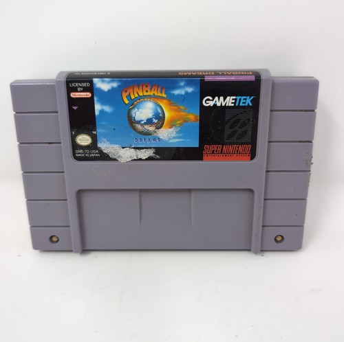 Pinball dreams super nintendo - dreams,