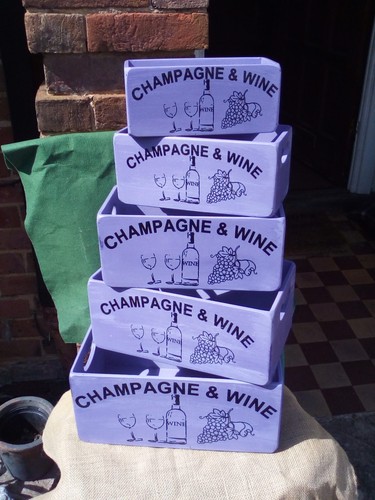 Scatola portaoggetti champagne - portaoggetti,