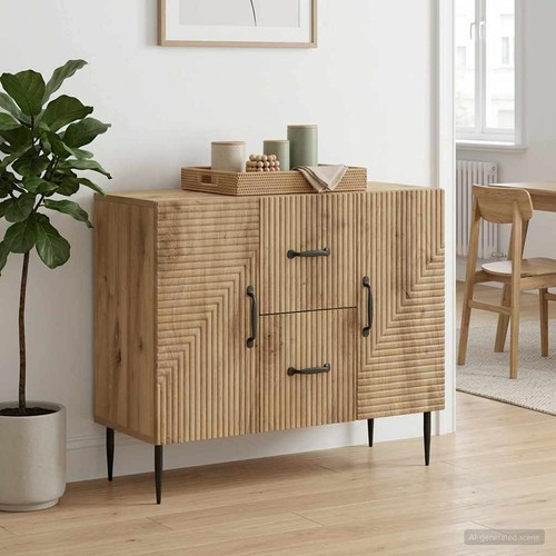 Credenza con cassetto legno - credenza,