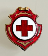 Spilla Croce Rossa vintage