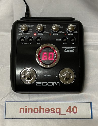 Zoom multi effects pedale - g2,