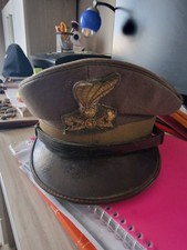 Copricapo cappello berretto militare  GenioTrasmissioni fregio grigioverde 40/50