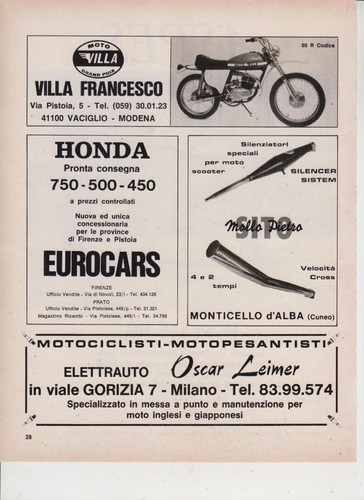 Advertising pubblicità moto - advertising,