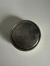 RARA TABACCHIERA SCATOLA MIXTURE BALKAN SOBRANIE ARGENTO 800 COLLEZIONE PIPE