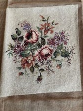  CANOVACCIO VINTAGE RICAMATO A MANO A MEZZO PUNTO FINISSIMO, DA INCORNICIARE