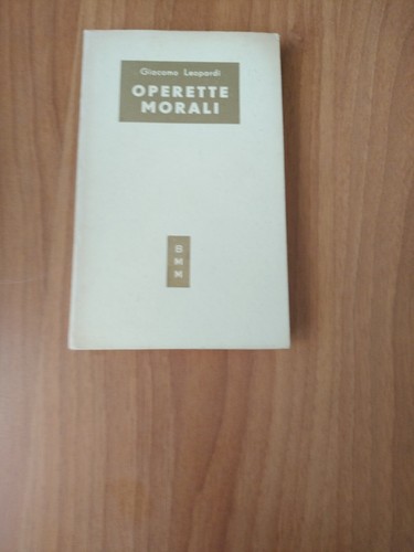 Giacomo leopardi operette - giacomo,