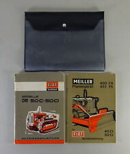 Cartella di Bordo + Manuale Uso e Manutenzione Fiat Trattore Cingolato 50 C/CI Stand 10/1962