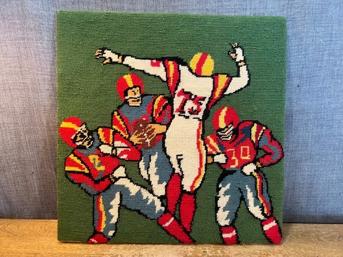 Quadro vintage ricamato