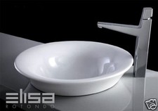 LAVABO SANITARI ARREDO BAGNO APPOGGIO SEMINCASSO ELISA