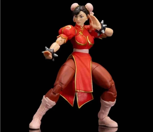 Action figure chun red - chun-li,