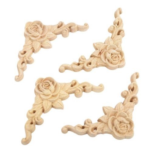 Vintage wooden carving - carving, corner