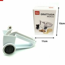 GRATTUGIA A MANOVELLA MANUALE MULTIFUNZIONE GRATTA FORMAGGIO UTENSILE CUCINA