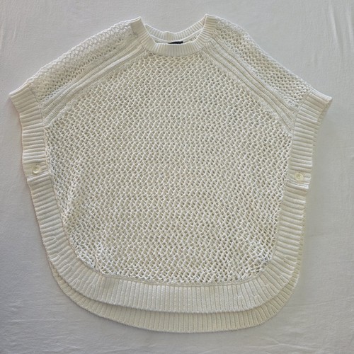 Poncho maglia panna talbots - poncho,